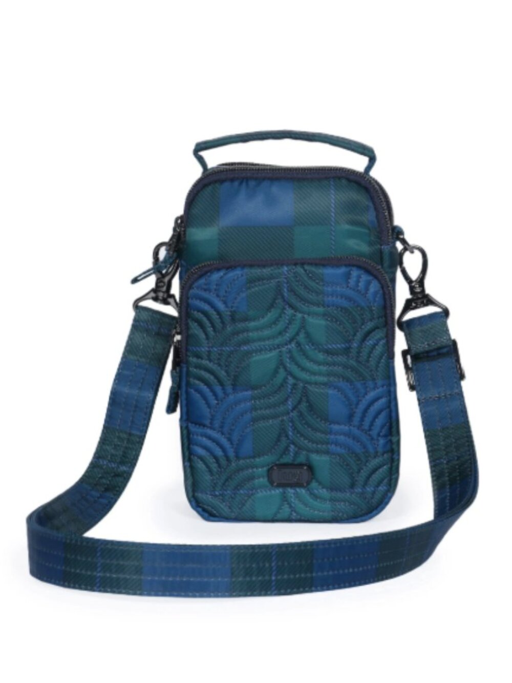 EUC Lug Buffalo Check Blue Skeeter Mini